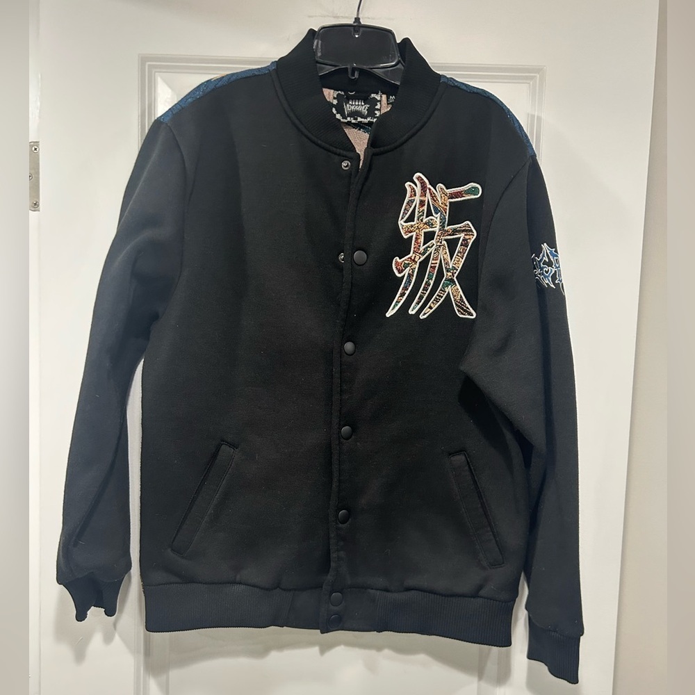 EUC Rebel Vengeance Varsity Bomber Jacket